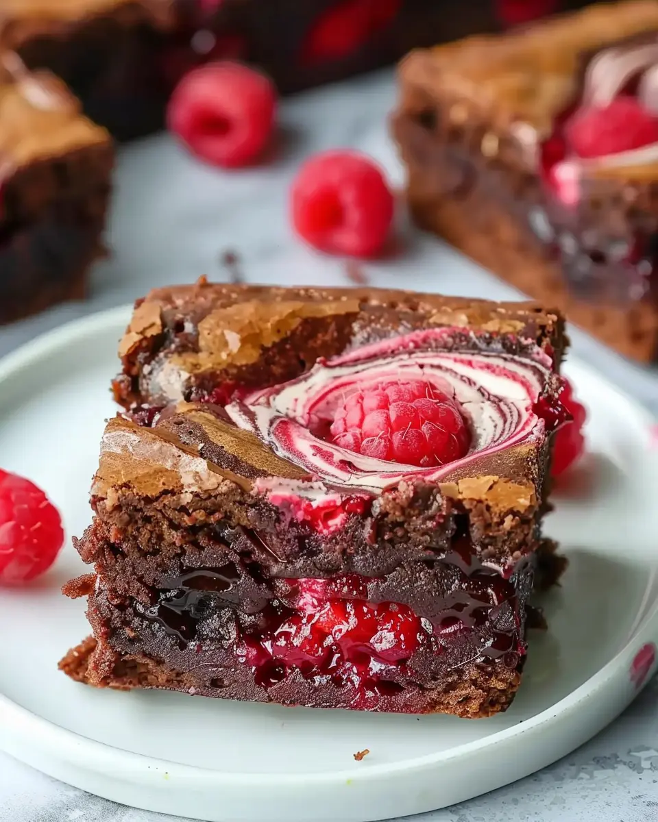 Decadent Raspberry Swirl Brownies: The Ultimate Treat for Home Bakers