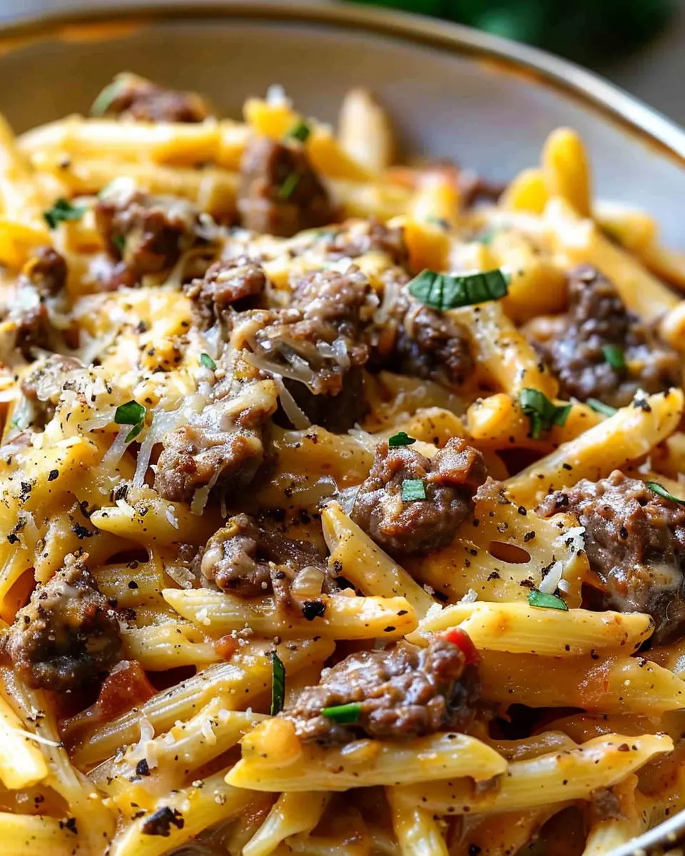 Creamy High Protein Beef Pasta: A Deliciously Indulgent Twist