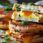 Spicy Chipotle Egg Breakfast Sandwiches Recipe
