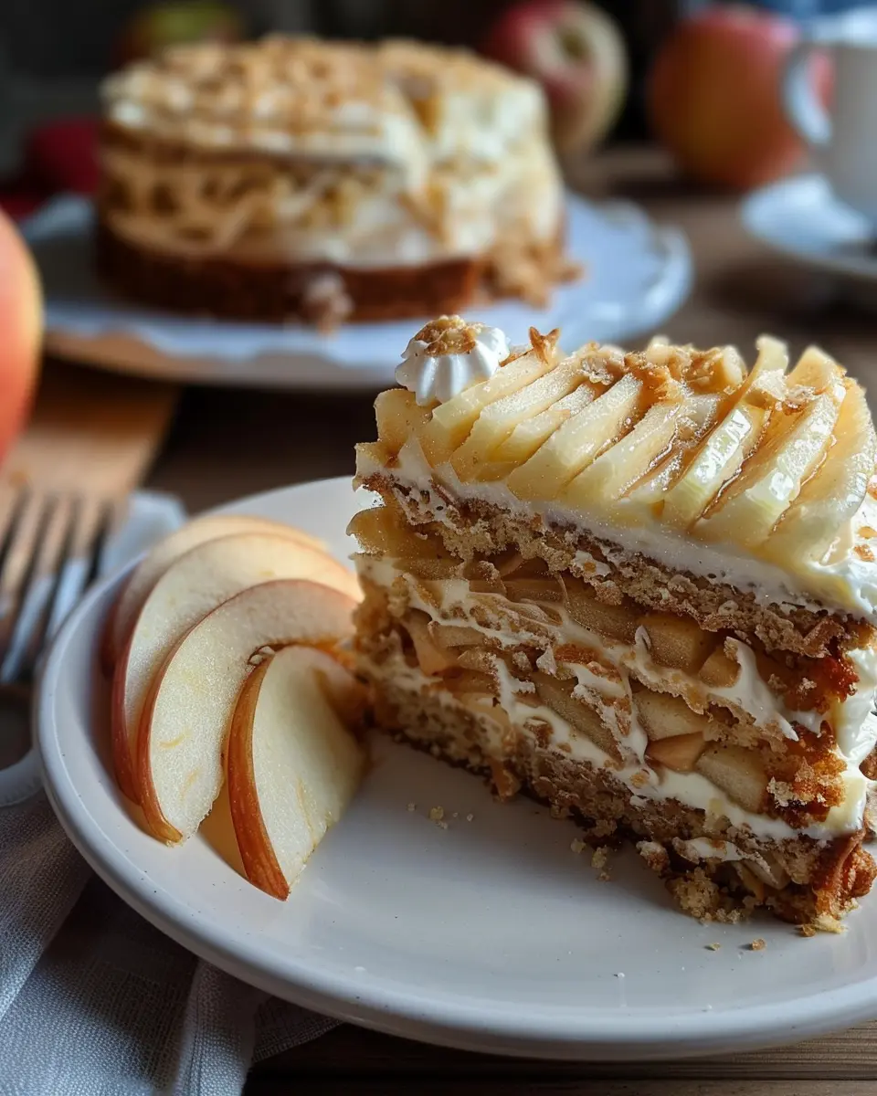 Fresh Apple Cake with Dreamy Cream Cheese: The Best Homemade Treat