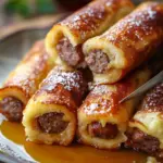 Sausage French Toast Roll-Ups