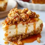 Apple Crisp Cheesecake