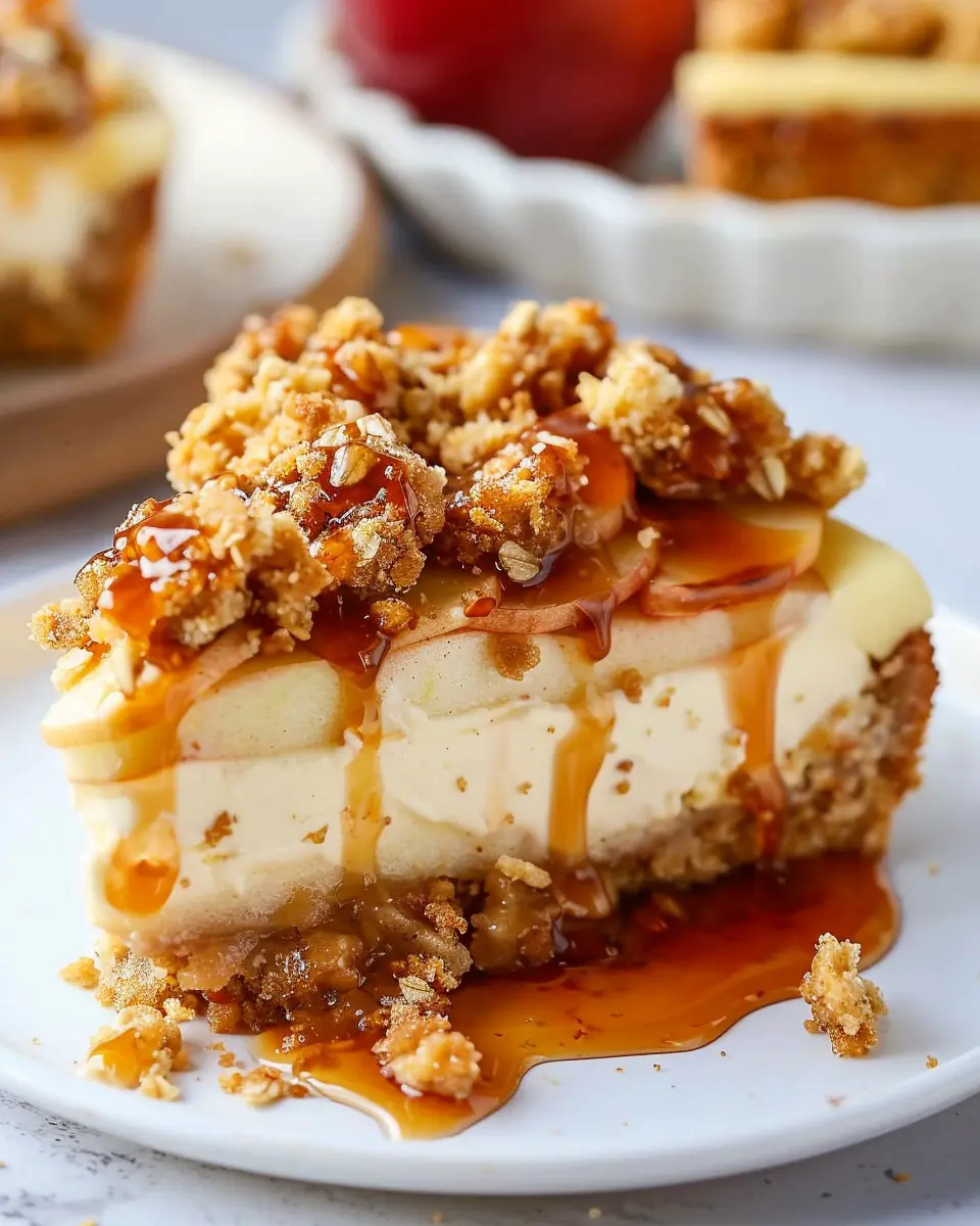 Apple Crisp Cheesecake: The Best Easy Dessert to Indulge In
