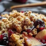 Cranberry Apple Crisp