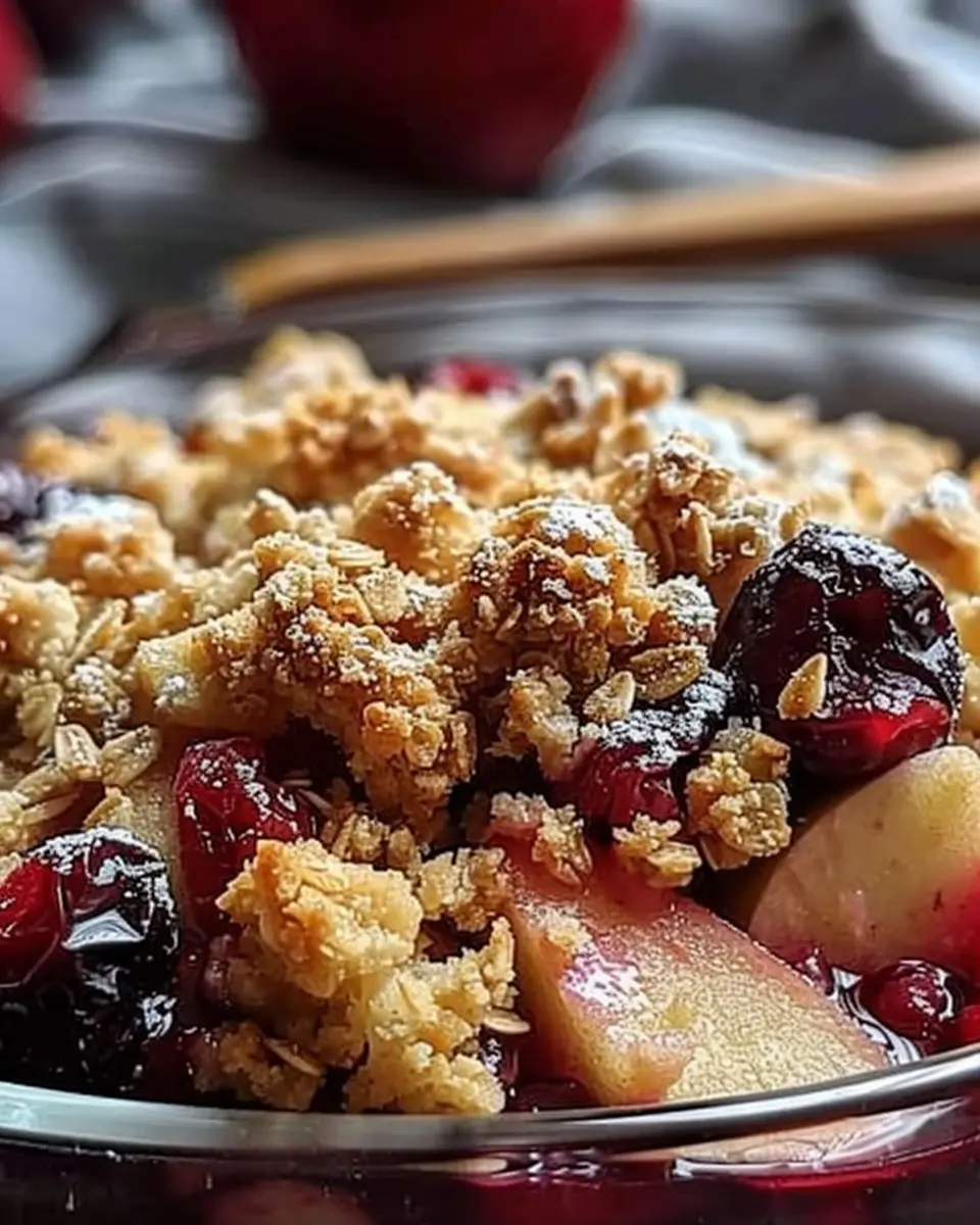 Cranberry Apple Crisp: The Best Homemade Dessert to Savor