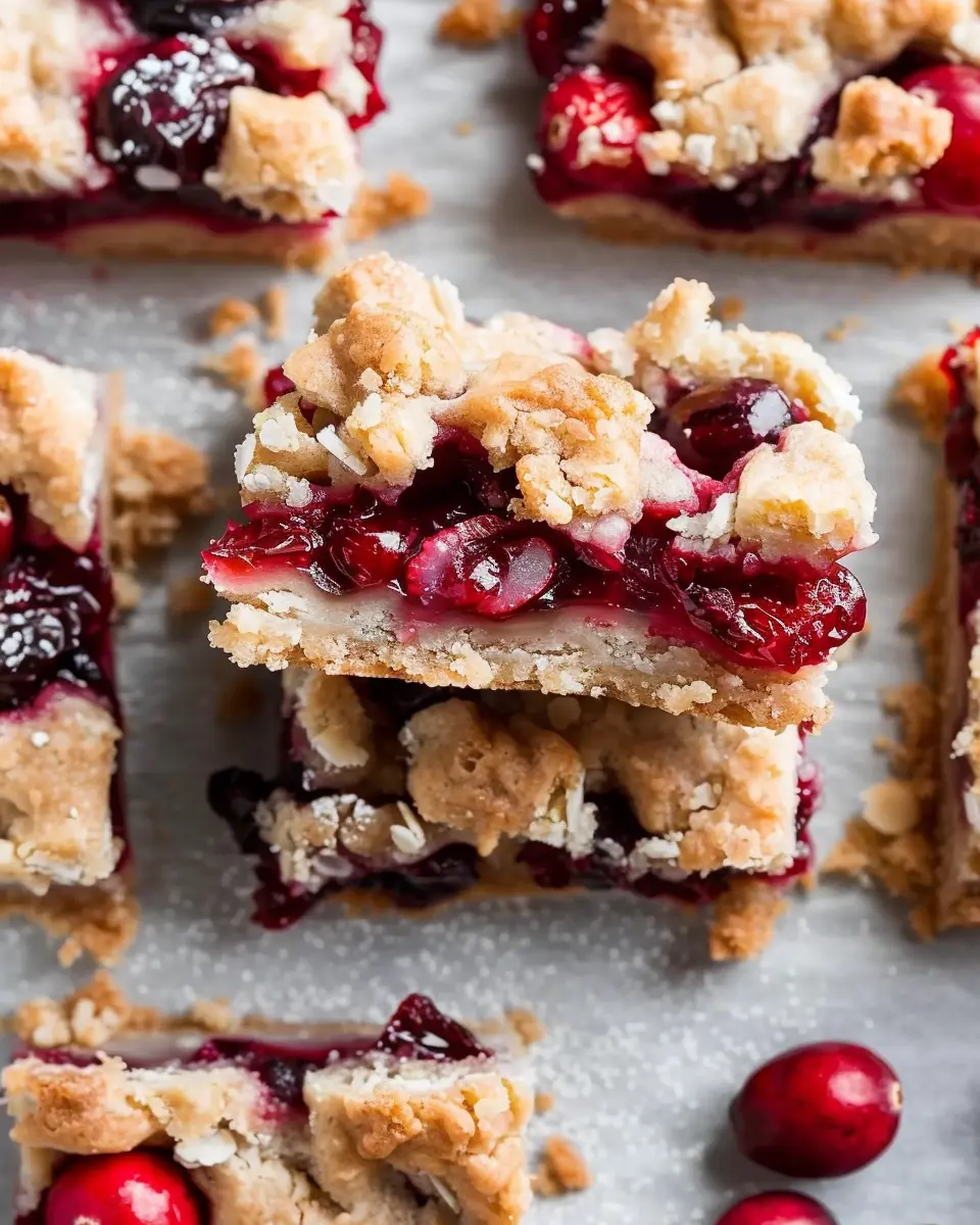 Cranberry Crumble Bars Recipe: Easy Sweet Treat for Everyone