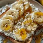 Cottage Cheese Banana Toast