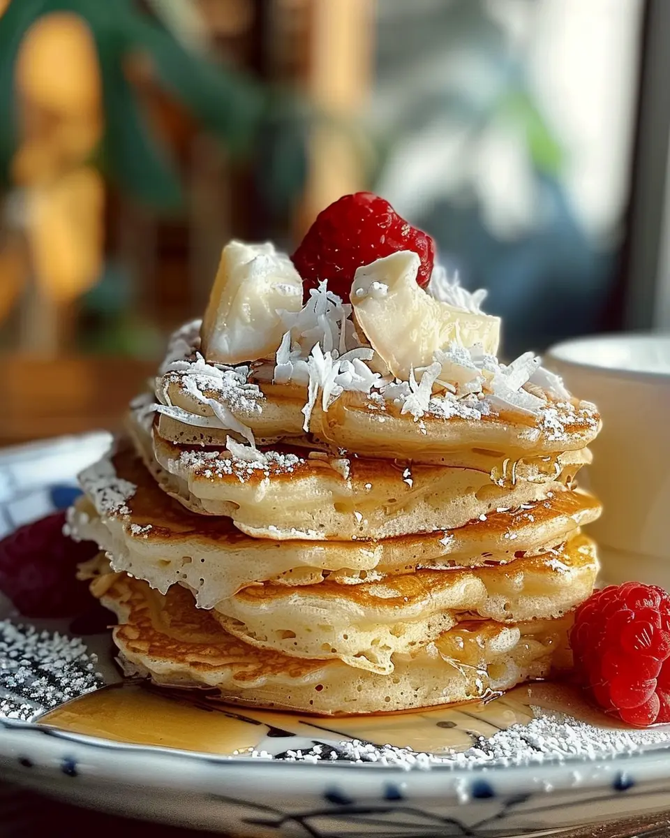 Sweet Coconut Cream Pancakes That Will Delight You Every Morning